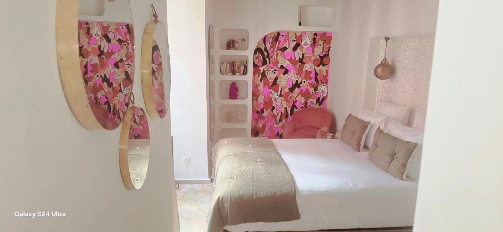 Bed and Breakfast Le Singe Rose Марракеш Экстерьер фото
