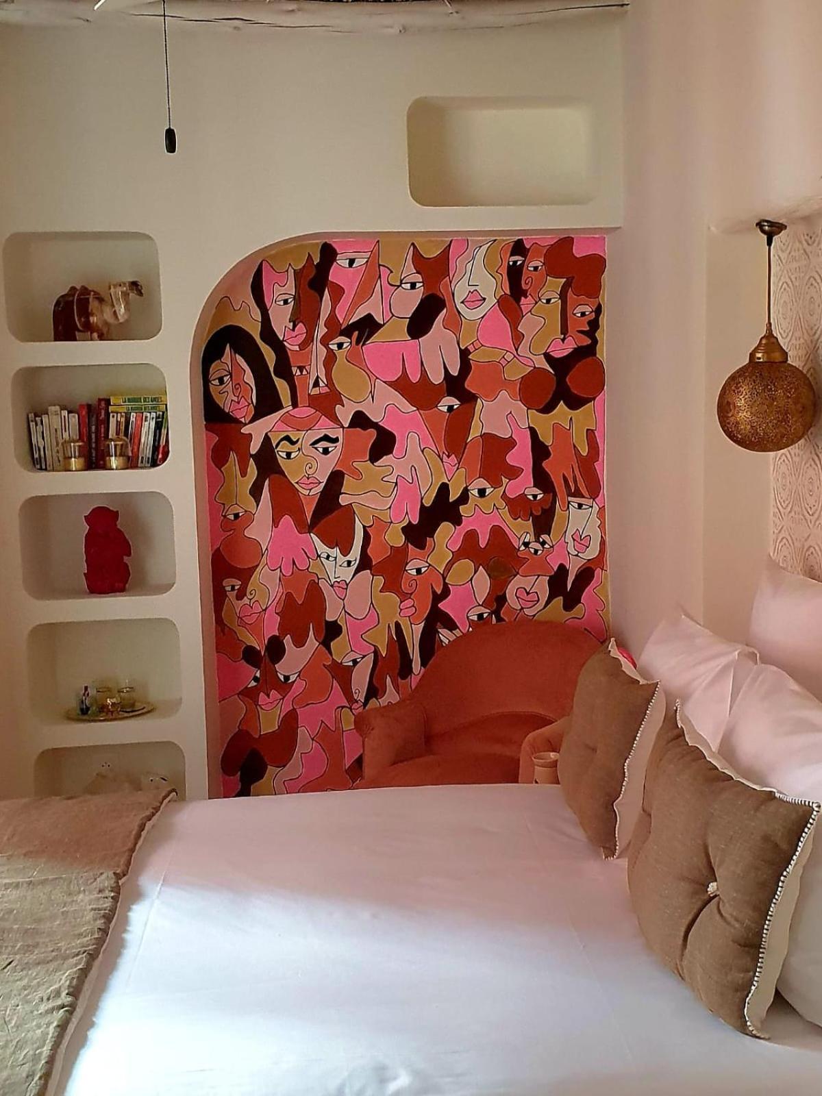 Bed and Breakfast Le Singe Rose Марракеш Экстерьер фото