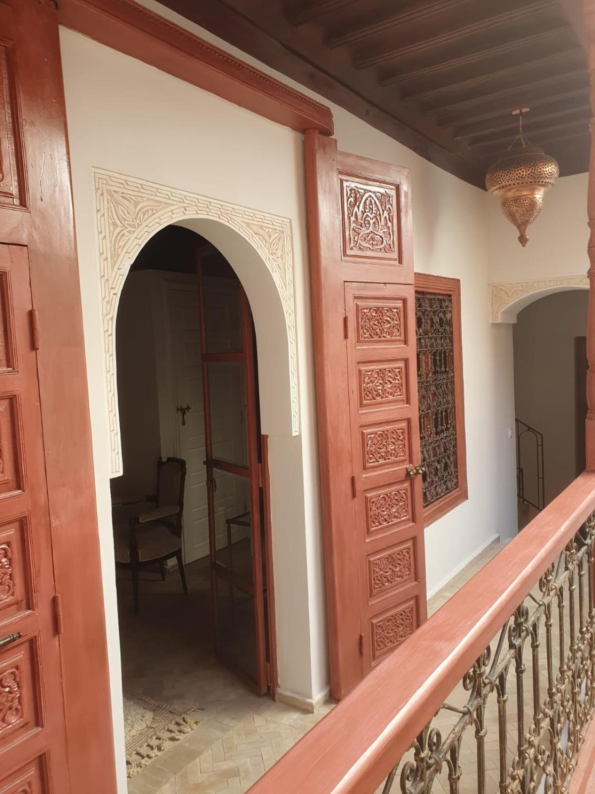 Bed and Breakfast Le Singe Rose Марракеш Экстерьер фото