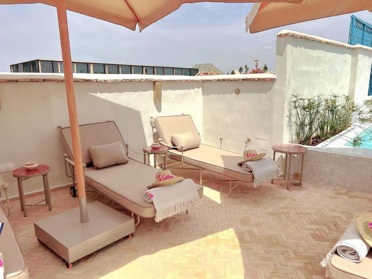 Bed and Breakfast Le Singe Rose Марракеш Экстерьер фото