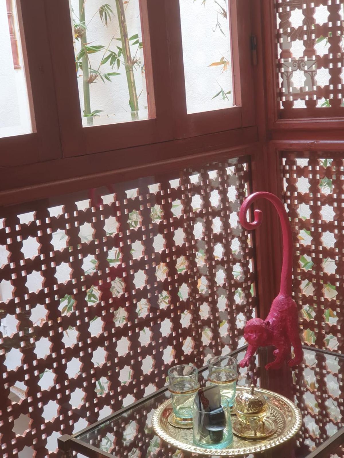 Bed and Breakfast Le Singe Rose Марракеш Экстерьер фото