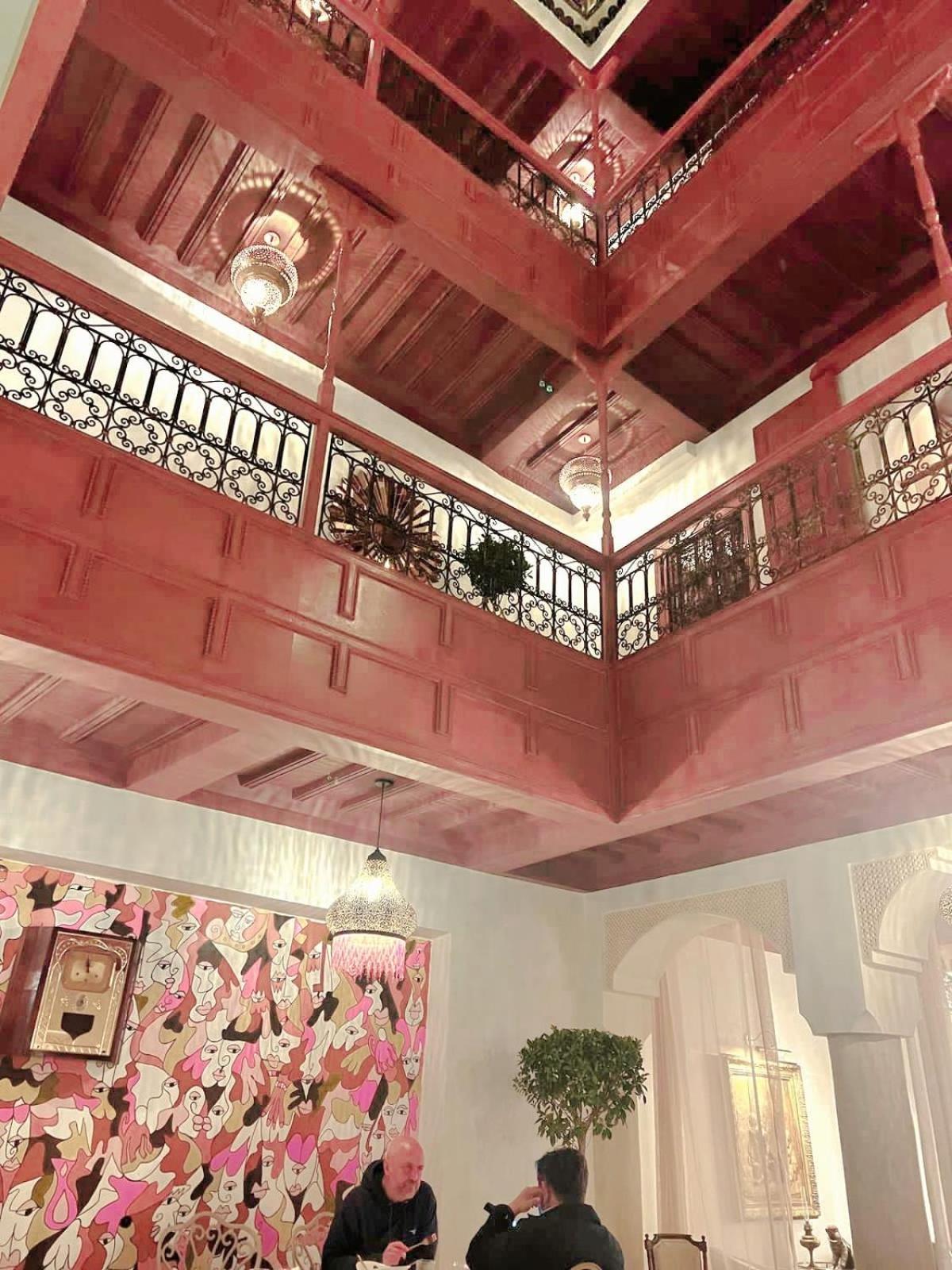 Bed and Breakfast Le Singe Rose Марракеш Экстерьер фото